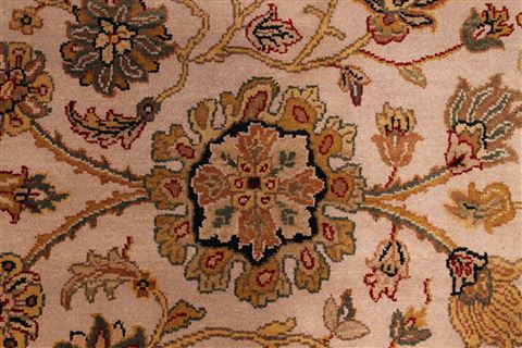 Jaipur Beige Hand Knotted 101 X 143 Area Rug 301-30985 Image 6