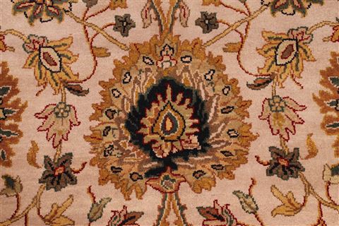 Jaipur Beige Hand Knotted 101 X 143 Area Rug 301-30985 Image 7