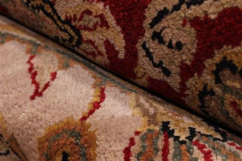 Jaipur Beige Hand Knotted 101 X 143 Area Rug 301-30985 Image 9