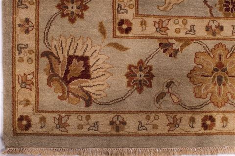 Jaipur Grey Hand Knotted 99 X 147 Area Rug 301-30986 Image 1