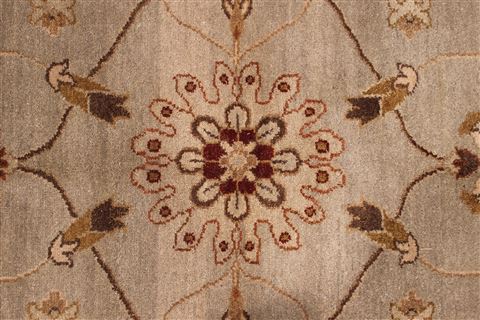 Jaipur Grey Hand Knotted 99 X 147 Area Rug 301-30986 Image 3