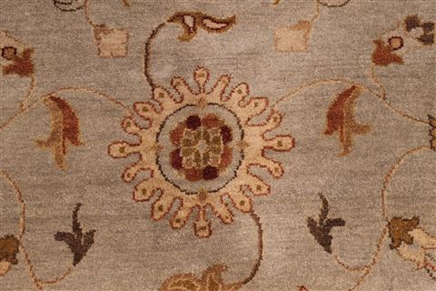 Jaipur Grey Hand Knotted 99 X 147 Area Rug 301-30986 Image 8