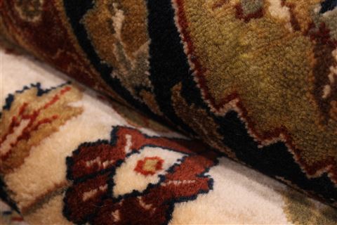 Jaipur Beige Hand Knotted 99 X 141 Area Rug 301-30987 Image 10