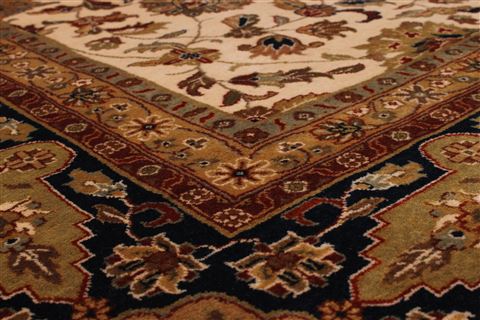 Jaipur Beige Hand Knotted 99 X 141 Area Rug 301-30987 Image 2