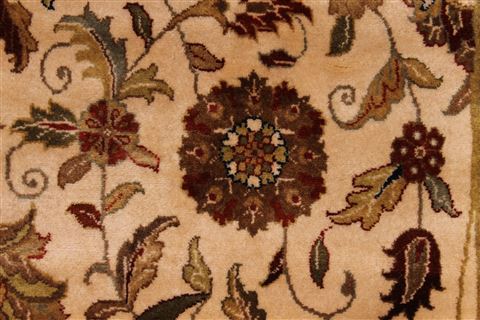 Jaipur Beige Hand Knotted 99 X 141 Area Rug 301-30987 Image 5