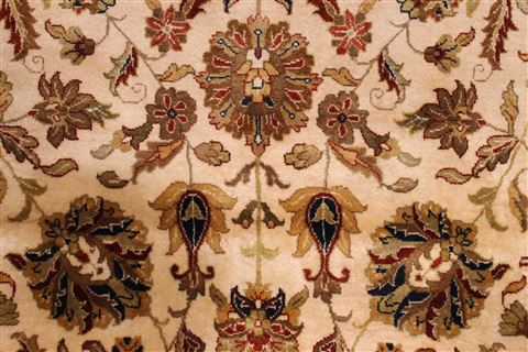 Jaipur Beige Hand Knotted 99 X 141 Area Rug 301-30987 Image 7