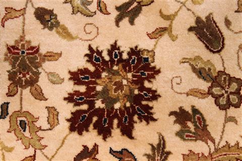 Jaipur Beige Hand Knotted 99 X 141 Area Rug 301-30987 Image 8