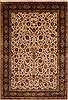 Jaipur Beige Hand Knotted 99 X 141  Area Rug 301-30987 Thumb 0