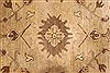 Oushak Yellow Hand Knotted 129 X 148  Area Rug 301-30991 Thumb 3