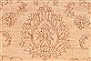 Agra Beige Hand Knotted 101 X 149  Area Rug 301-30992 Thumb 4
