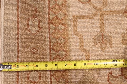 Oushak Beige Hand Knotted 126 X 1411 Area Rug 301-30994 Image 10