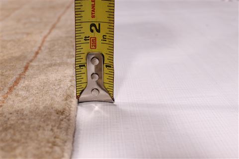 Oushak Beige Hand Knotted 126 X 1411 Area Rug 301-30994 Image 11