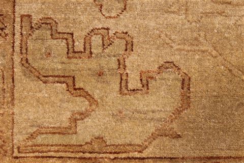 Oushak Beige Hand Knotted 126 X 1411 Area Rug 301-30994 Image 7