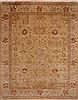 Oushak Beige Hand Knotted 126 X 1411  Area Rug 301-30994 Thumb 0