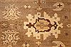 Oushak Beige Hand Knotted 126 X 154  Area Rug 301-30995 Thumb 4