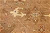 Oushak Beige Hand Knotted 126 X 154 Area Rug 301-30995 Thumb 7