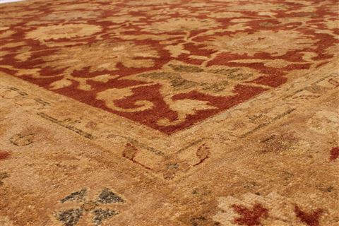 Oushak Brown Hand Knotted 120 X 150 Area Rug 301-30998 Image 2