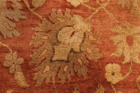 Oushak Brown Hand Knotted 120 X 150 Area Rug 301-30998 Image 5