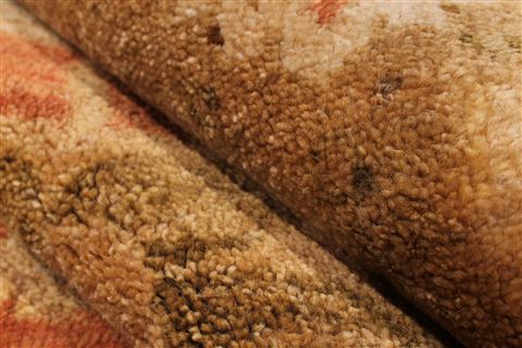 Oushak Brown Hand Knotted 120 X 150 Area Rug 301-30998 Image 7