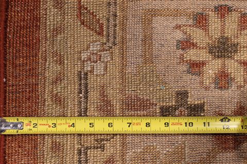 Oushak Brown Hand Knotted 120 X 150 Area Rug 301-30998 Image 8