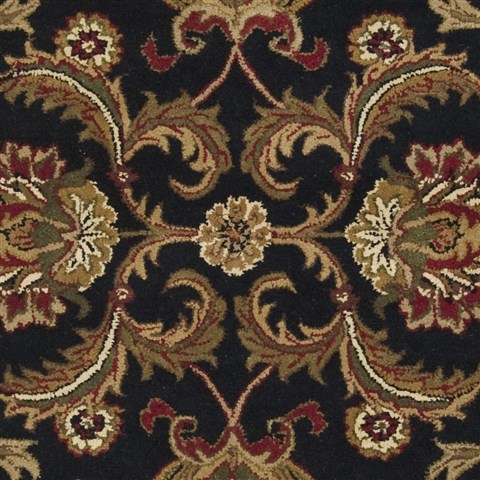Surya Ancient Treasures Black 20 X 30 Area Rug A108-23 800-31023 Image 3