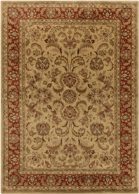 Surya Ancient Treasures Yellow 80 X 110 Area Rug A111-811 800-31036 Image 0