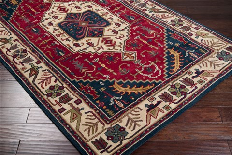 Surya Ancient Treasures Red 20 X 30 Area Rug A134-23 800-31048 Image 1