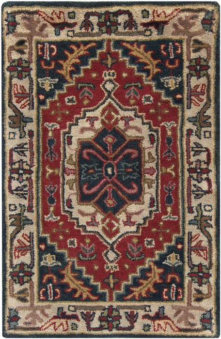 Surya Ancient Treasures Red 20 X 30 Area Rug A134-23 800-31048 Image 0