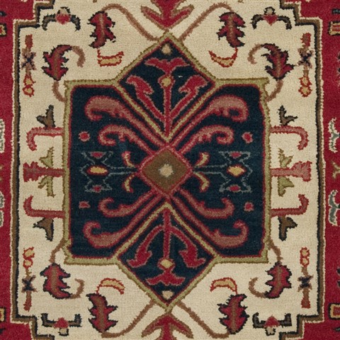 Surya Ancient Treasures Red Runner 26 X 80 Area Rug A134-268 800-31049 Image 1