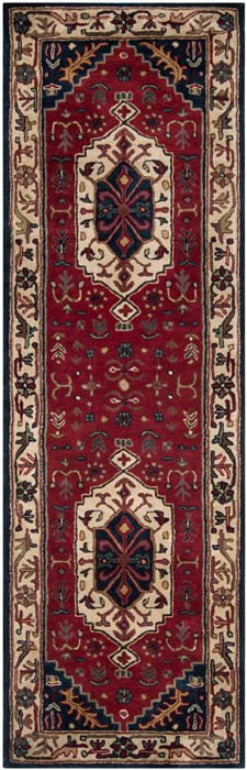 Surya Ancient Treasures Red Runner 26 X 80 Area Rug A134-268 800-31049 Image 0