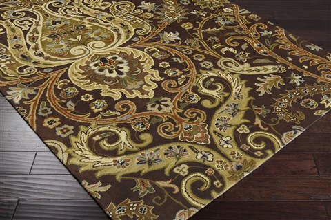 Surya Ancient Treasures Brown 33 X 53 Area Rug A141-3353 800-31057 Image 1