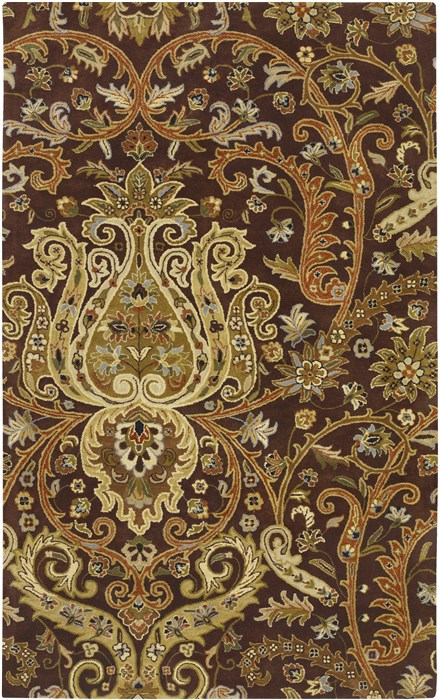 Surya Ancient Treasures Brown 50 X 80 Area Rug A141-58 800-31058 Image 0