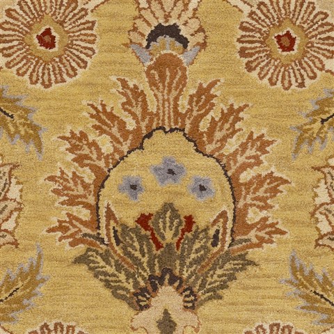 Surya Ancient Treasures Yellow Runner 26 X 80 Area Rug A142-268 800-31063 Image 1