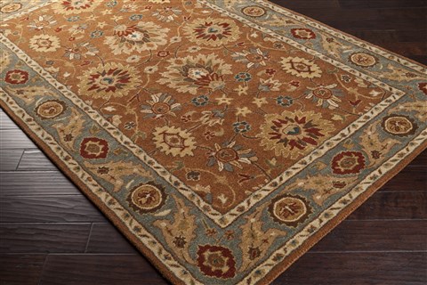 Surya Ancient Treasures Brown 90 X 130 Area Rug A153-913 800-31092 Image 1