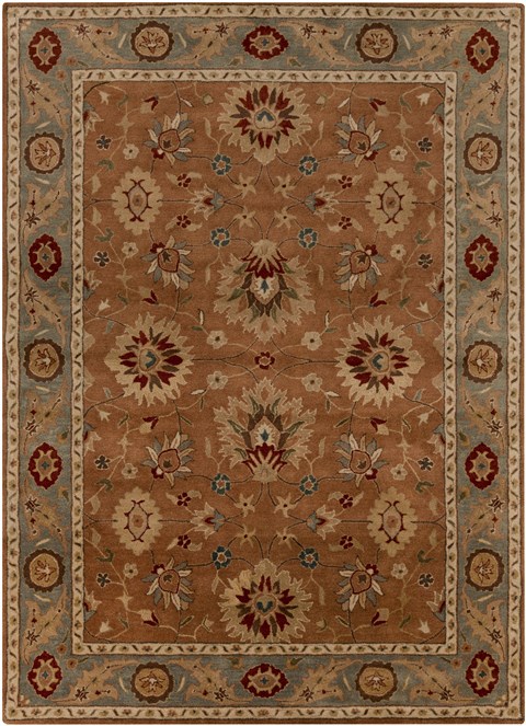 Surya Ancient Treasures Brown 90 X 130 Area Rug A153-913 800-31092 Image 0