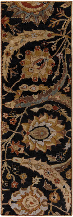 Surya Ancient Treasures Grey Runner 26 X 80 Area Rug A154-268 800-31094 Image 0