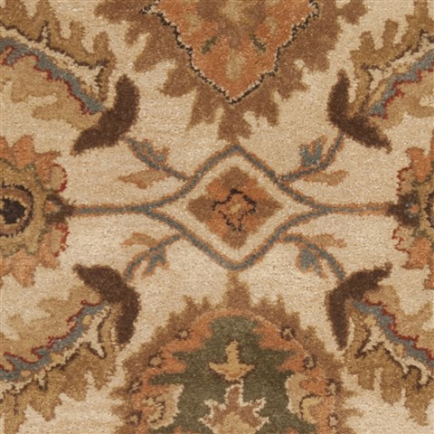 Surya Ancient Treasures White Round 80 X 80 Area Rug A160-8RD 800-31111 Image 1