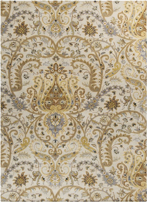 Surya Ancient Treasures Grey 90 X 130 Area Rug A165-913 800-31119 Image 0