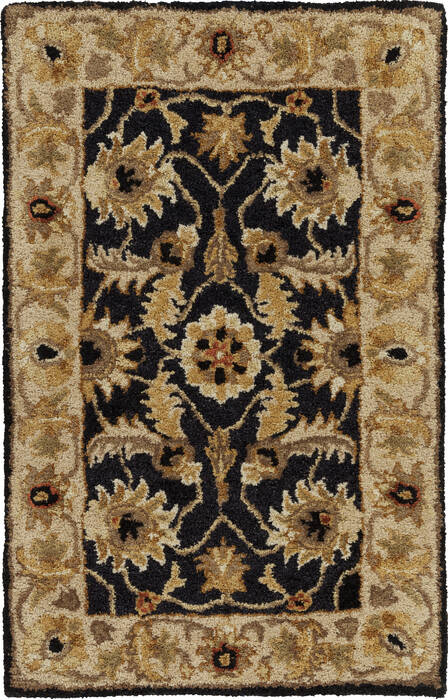 Surya Ancient Treasures Black 20 X 30 Area Rug A171-23 800-31120 Image 0