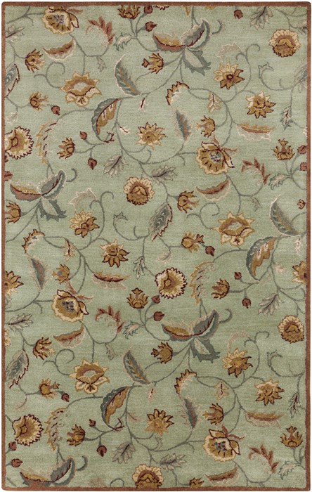 Surya Ancient Treasures Green 20 X 30 Area Rug A172-23 800-31127 Image 0