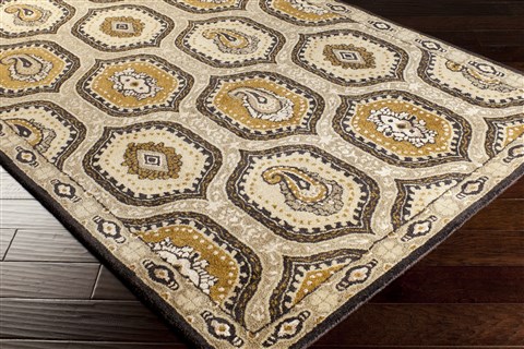 Surya Ancient Treasures Grey 33 X 53 Area Rug A173-3353 800-31136 Image 1