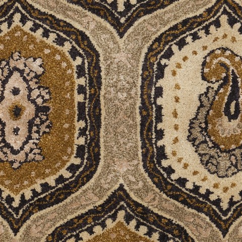 Surya Ancient Treasures Grey Round 80 X 80 Area Rug A173-8RD 800-31139 Image 1