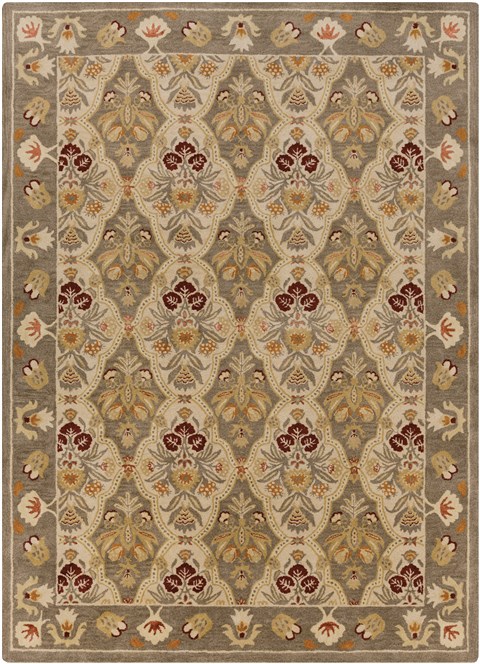 Surya Ancient Treasures Grey 80 X 110 Area Rug A174-811 800-31145 Image 0