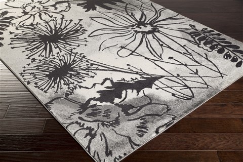 Surya Aberdine Grey 76 X 106 Area Rug ABE8000-76106 800-31150 Image 1