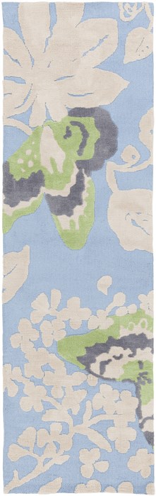 Surya Abigail Blue Runner 26 X 80 Area Rug ABI9001-268 800-31193 Image 0