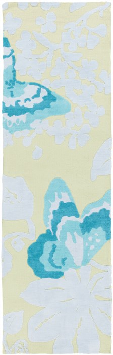 Surya Abigail Green Runner 26 X 80 Area Rug ABI9002-268 800-31198 Image 0