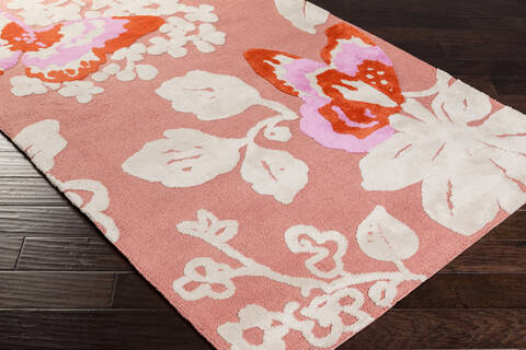 Surya Abigail Red 50 X 80 Area Rug ABI9003-58 800-31205 Image 1