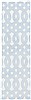 Surya Abigail Blue Runner 26 X 80 Area Rug ABI9009-268 800-31233 Thumb 0