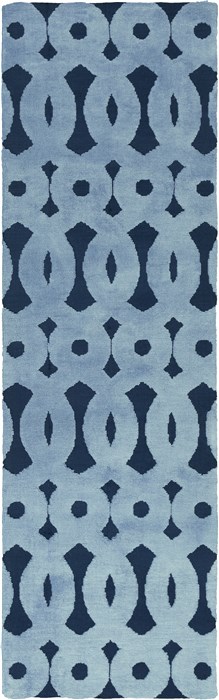 Surya Abigail Blue Runner 26 X 80 Area Rug ABI9011-268 800-31243 Image 0