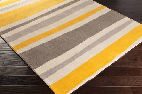 Surya Abigail Yellow 80 X 110 Area Rug ABI9021-811 800-31296 Image 1